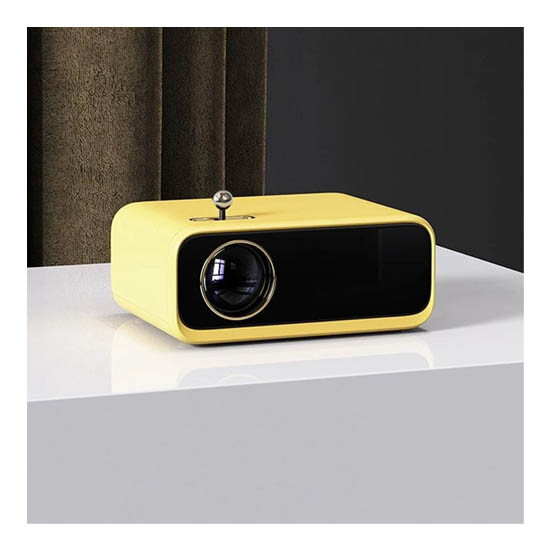 wanbo x1 mini projector yellow